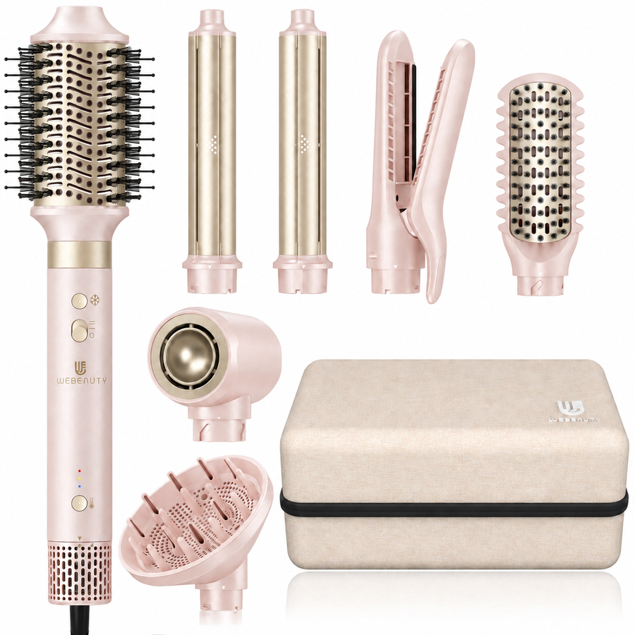 Webeauty Hype Air Styler – Hot Air Brush & Volumizing Dryer (Dual Voltage)