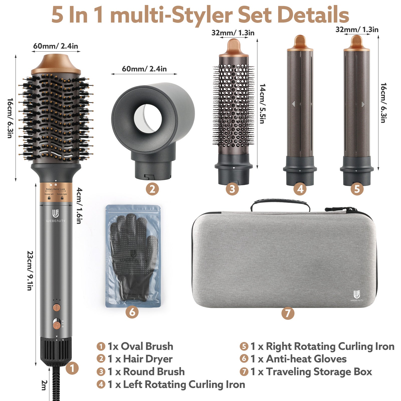 Webeauty Hype-Air 5 in 1
