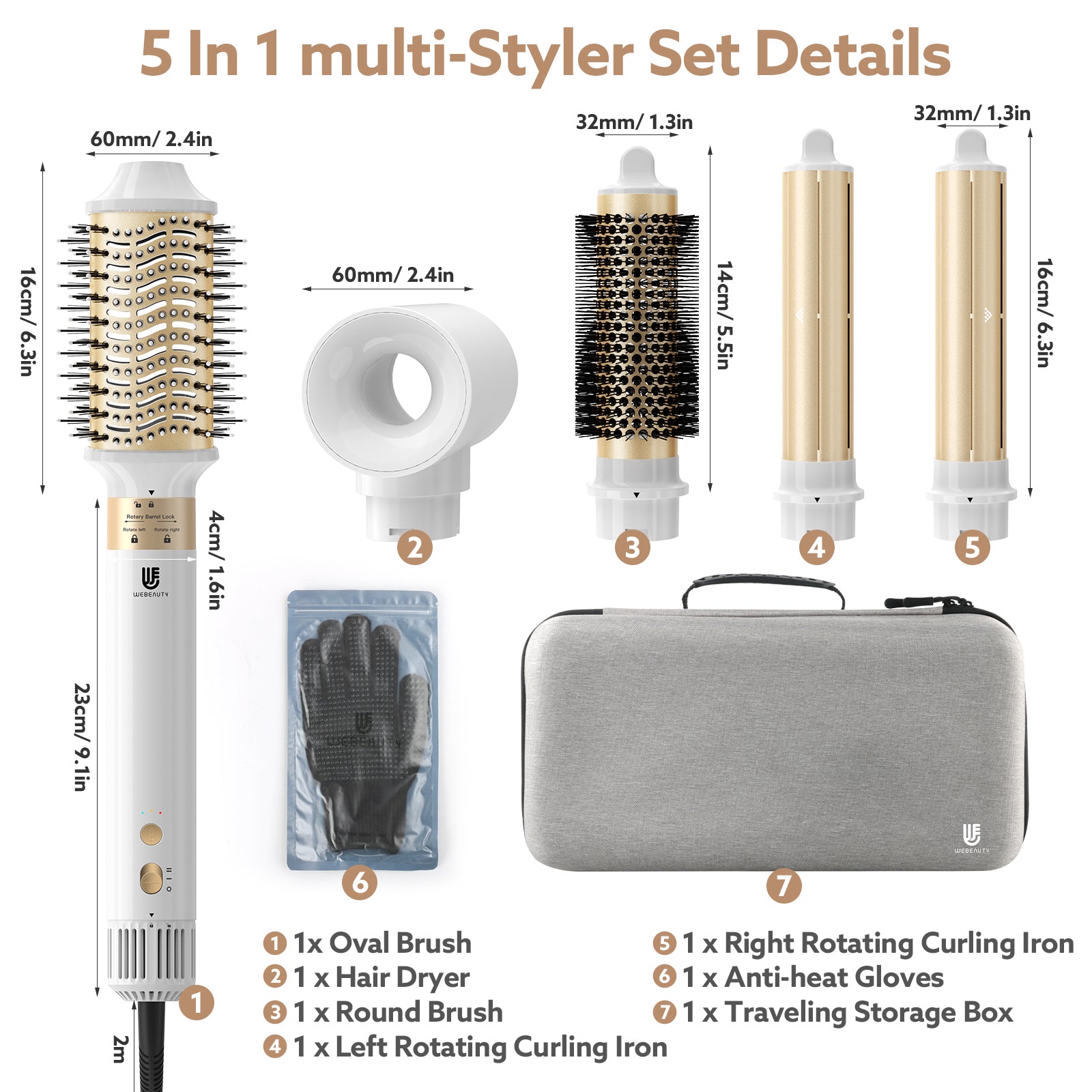 Webeauty Hype-Air 5 in 1