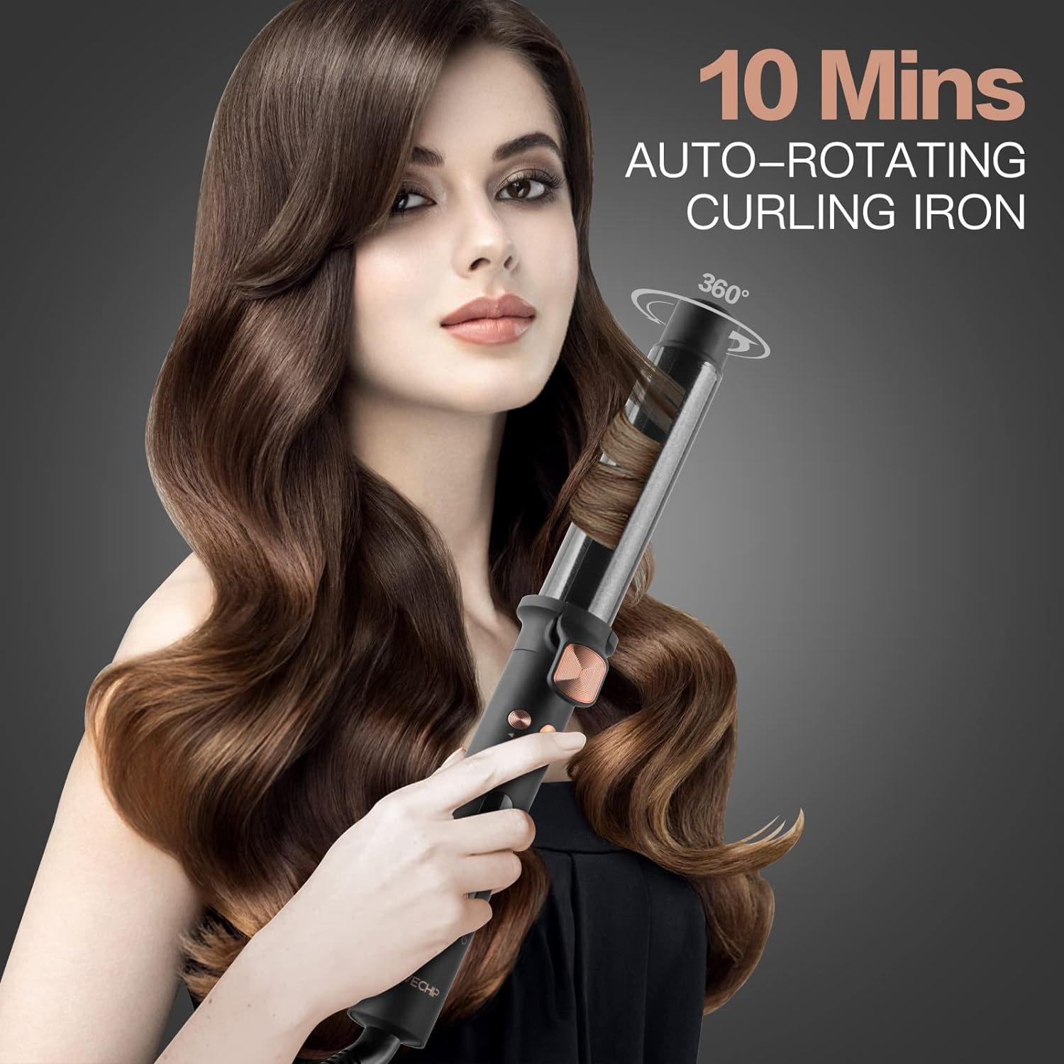 Wechip Self-Rotating Curling Iron