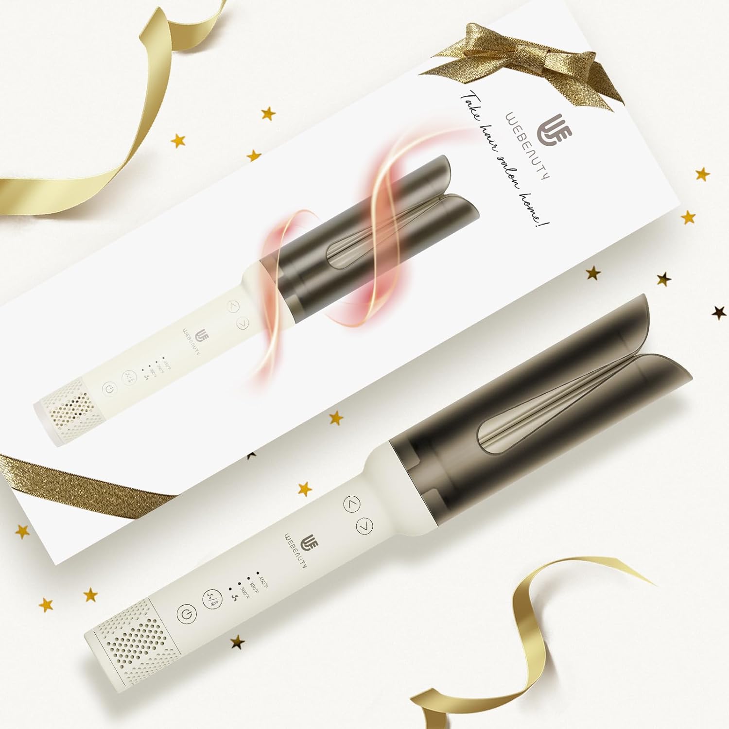 Webeauty Instant Heat Rotating Curling Iron