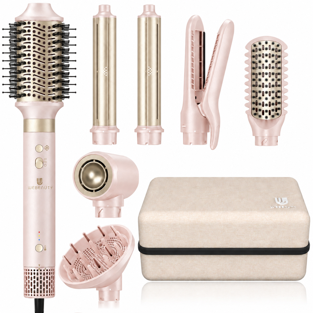 Hype Air Styler – Hot Air Brush & Volumizing Dryer (Dual Voltage)