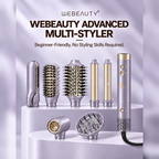 Hype Air Styler – Hot Air Brush & Volumizing Dryer (Dual Voltage)