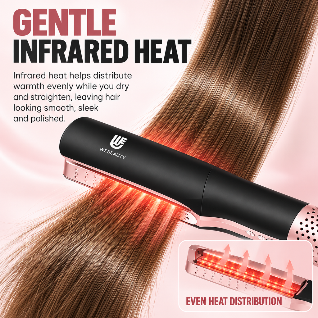 AirStraight 2-in-1 Wet-to-Dry Hair Straightener & Dryer