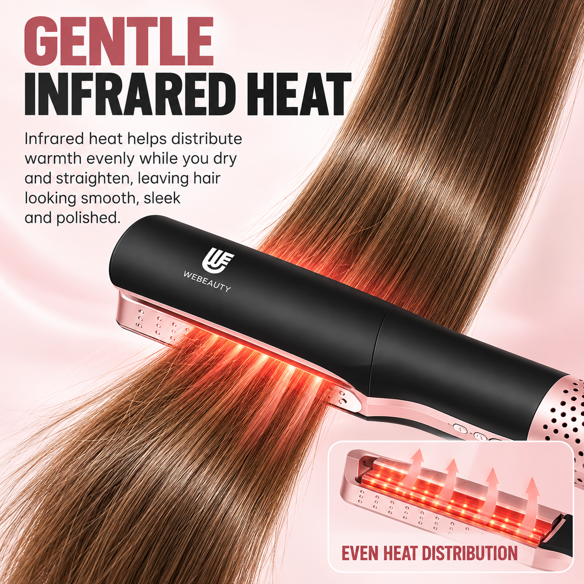 AirStraight 2-in-1 Wet-to-Dry Hair Straightener & Dryer