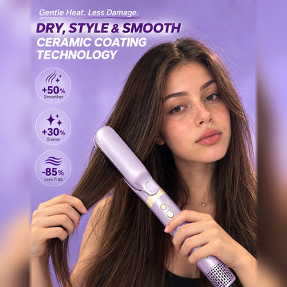 Webeauty Hype Air Styler – Hot Air Brush &amp; Volumizing Dryer (Dual Voltage)