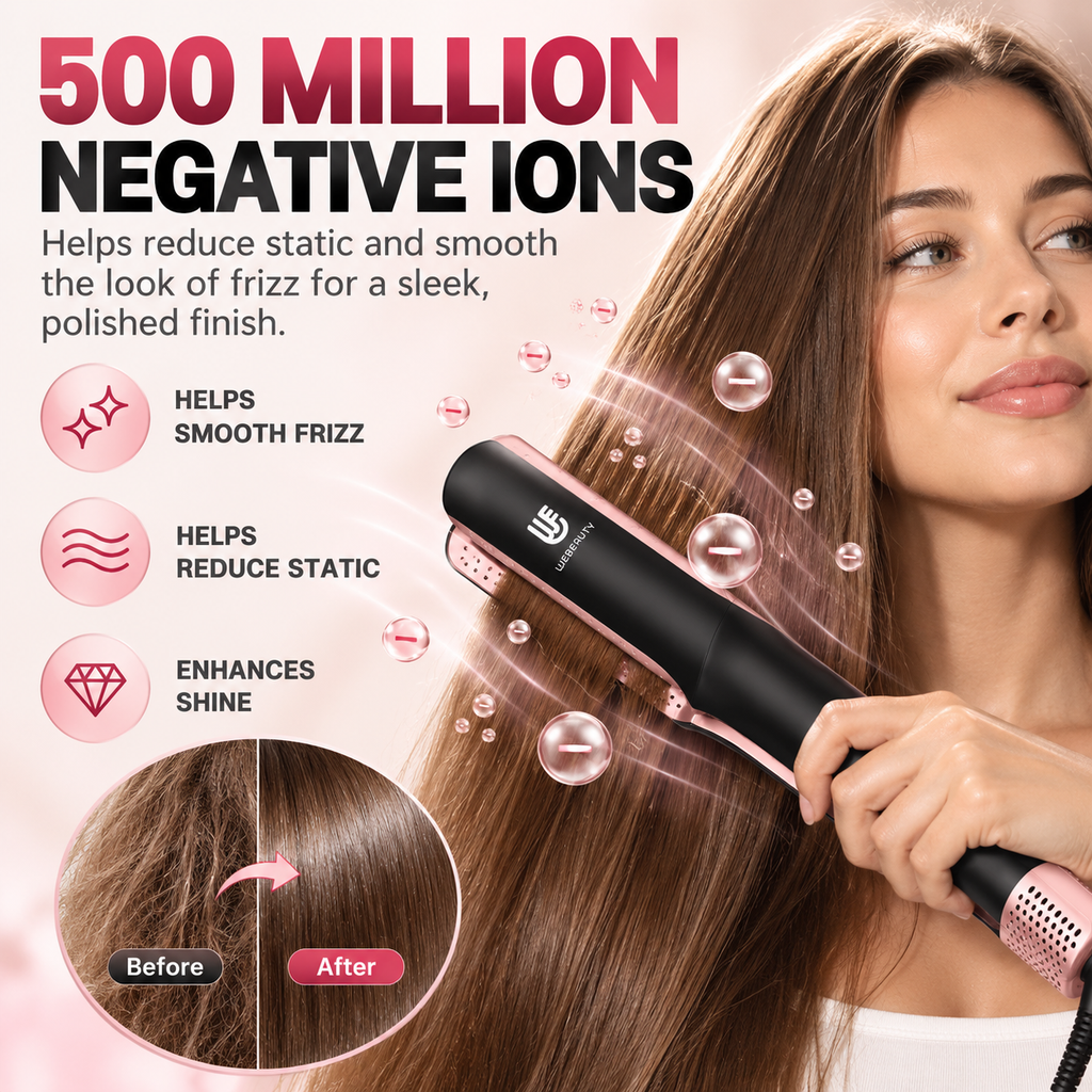 AirStraight 2-in-1 Wet-to-Dry Hair Straightener & Dryer