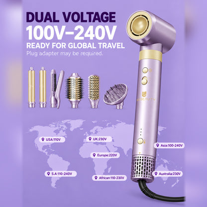 Webeauty Hype Air Styler – Hot Air Brush &amp; Volumizing Dryer (Dual Voltage)