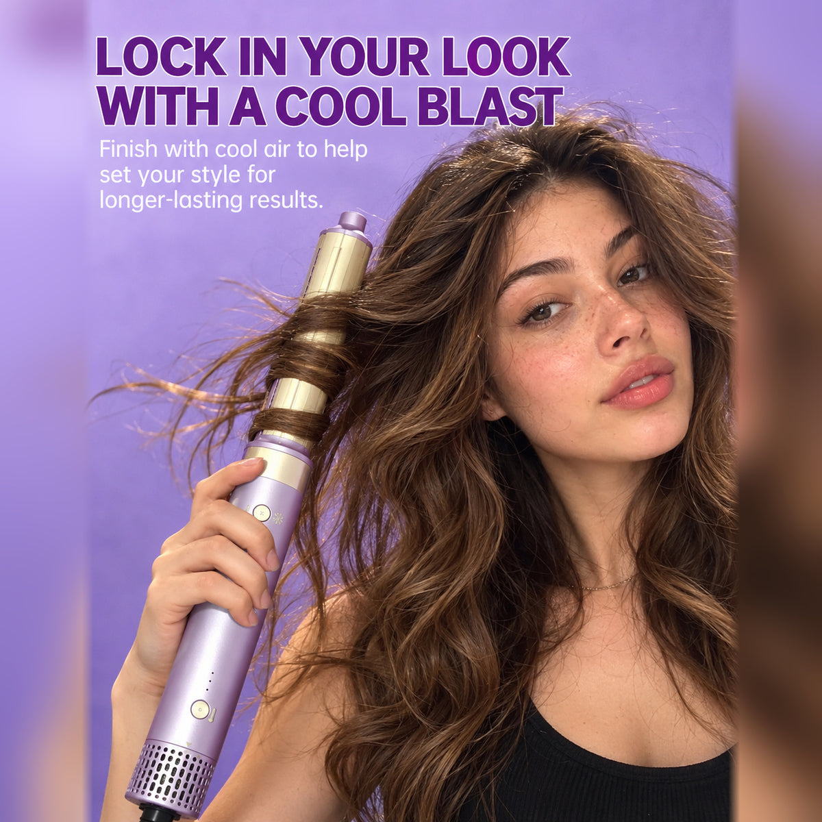Webeauty Hype Air Styler – Hot Air Brush &amp; Volumizing Dryer (Dual Voltage)