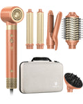Webeauty Hype Air 6 dual voltage hair dryer brush with attachments