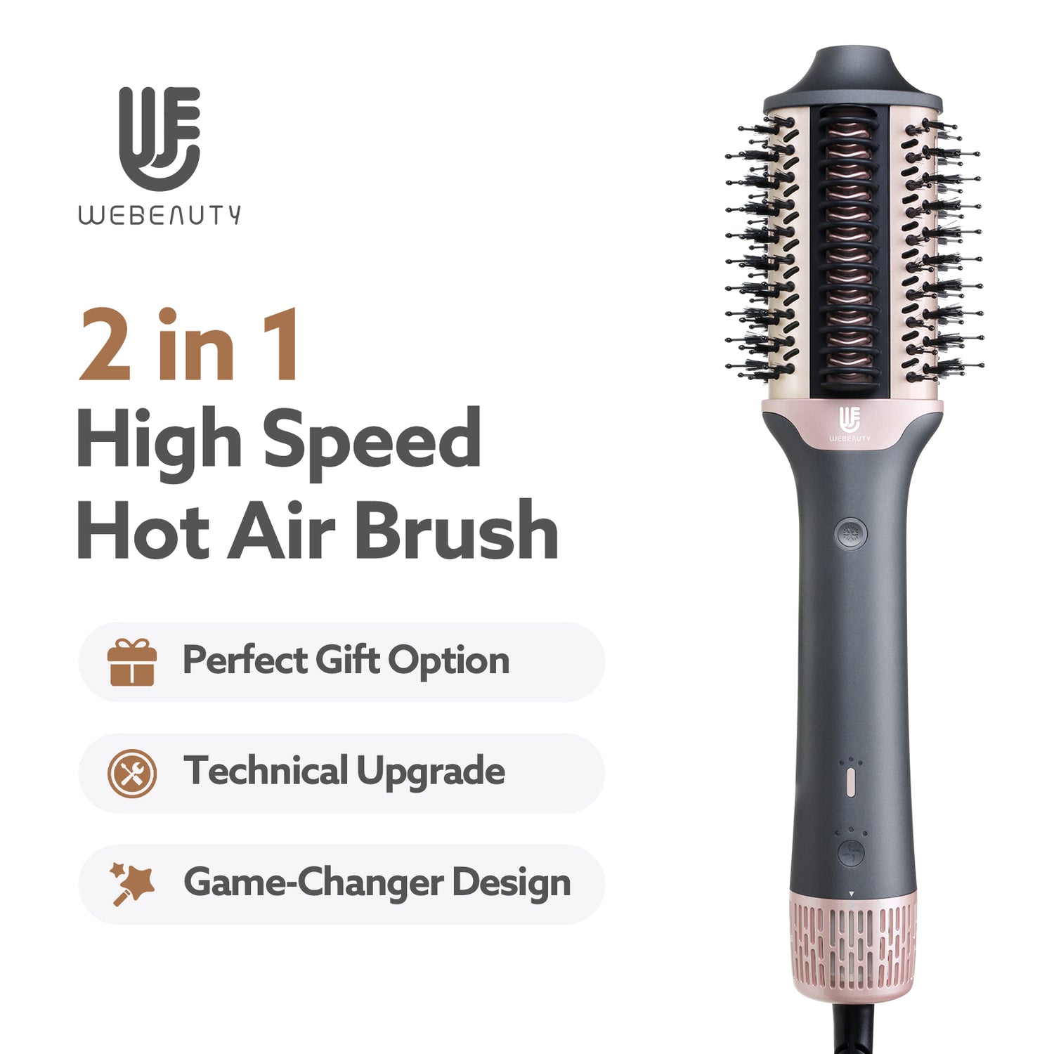 Webeauty 2 in 1 High Speed Hair Dryer Brush