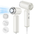 Webeauty mini high-speed hair dryer in white