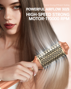 Webeauty Hype Air 6 – Dual Voltage Hair Dryer Brush, Travel Styler