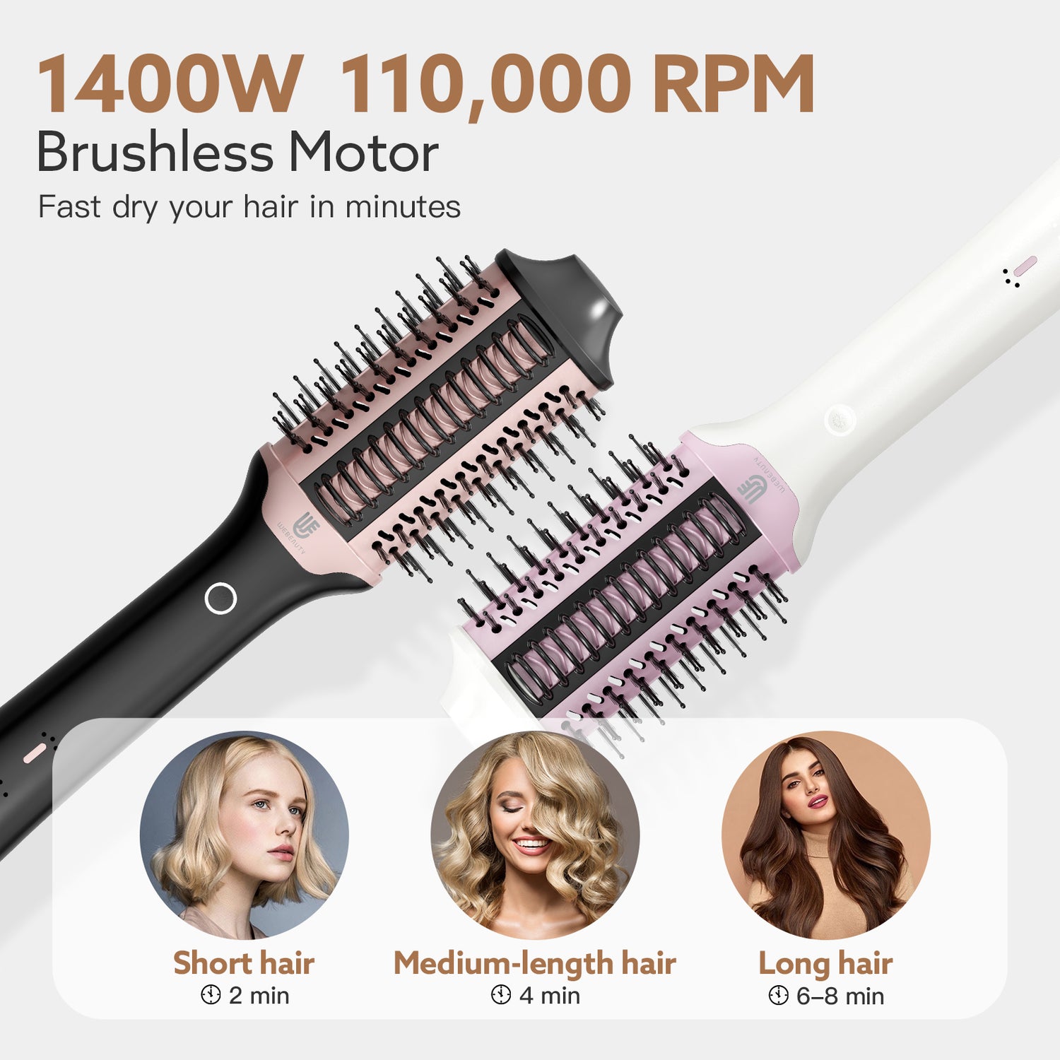 Webeauty 2 in 1 High Speed Hair Dryer Brush