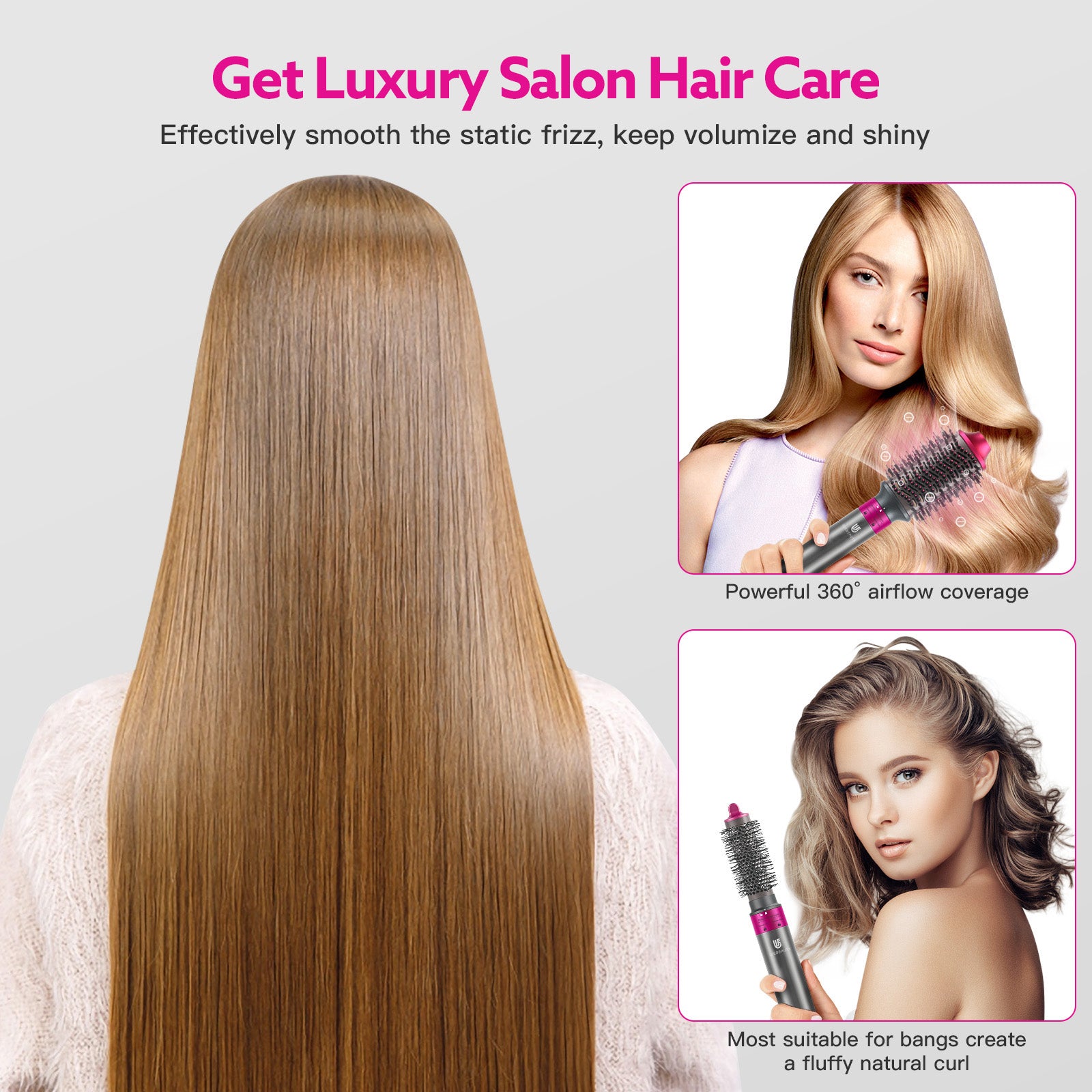 Webeauty Hype-Air 5 in 1 Fuchsia