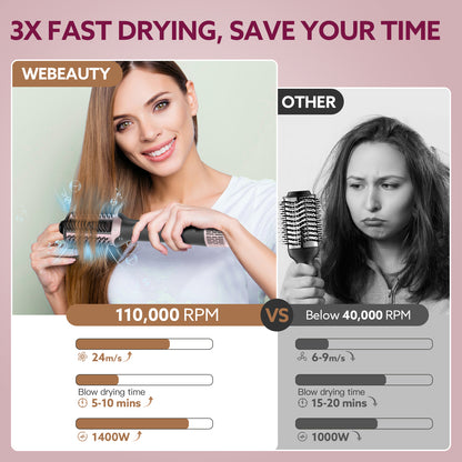 Webeauty 2 in 1 High Speed Hair Dryer Brush