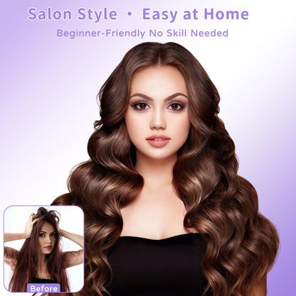 Hair Dryer Brush 8-in-1 Dual Voltage Hot Air Styler