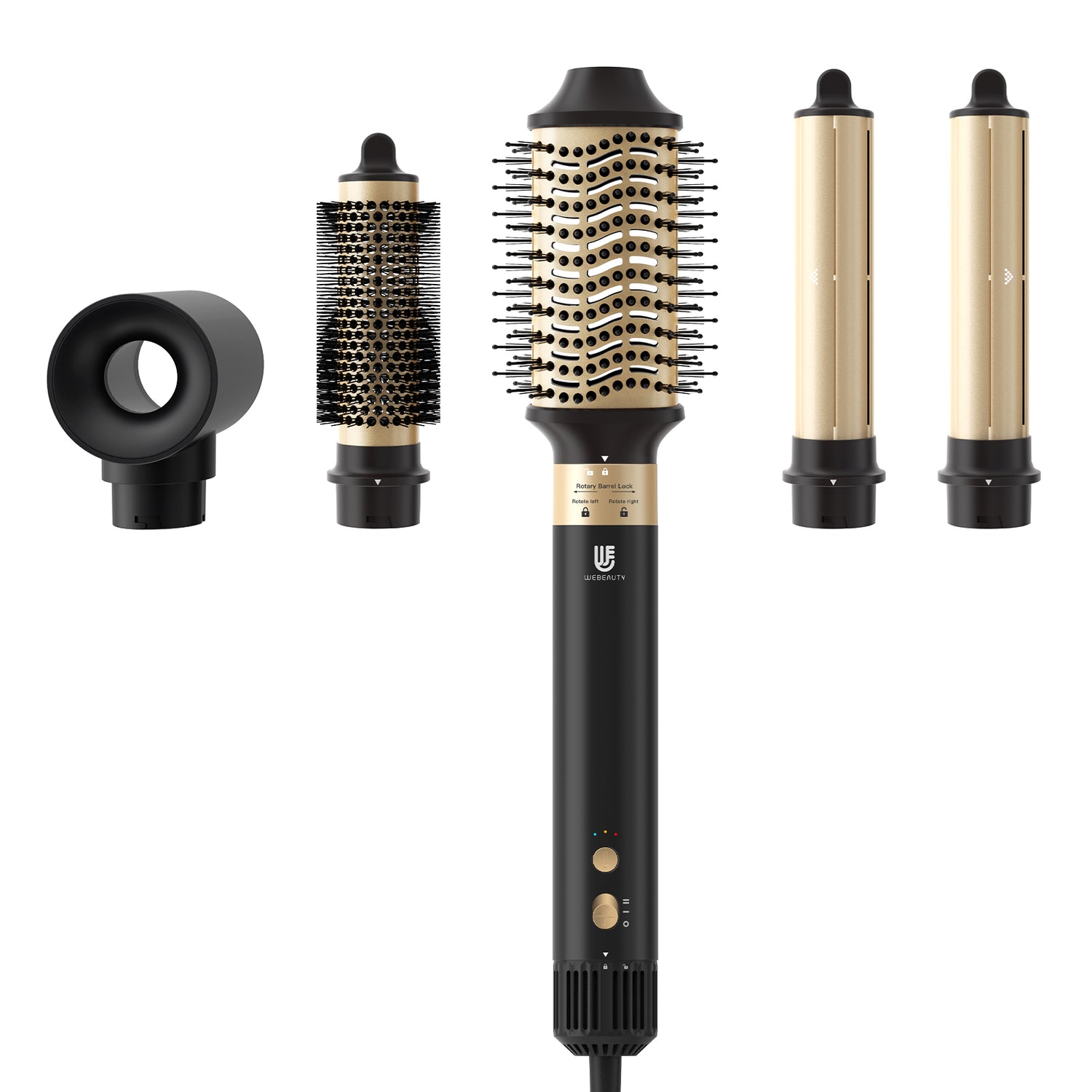 Webeauty Hype-Air 5 in 1 Black-Gold
